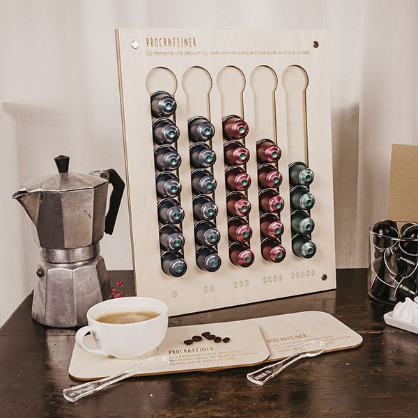 BoiSign - Support capsules à café