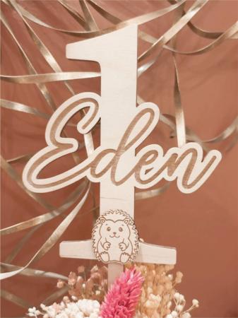 CAKE TOPPER_Anniversaire_Eden_1
