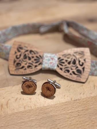 MARIAGE_COLLECTION GINKGO 2025_Bouton de manchette_1