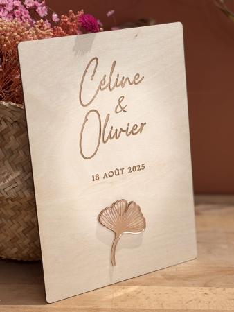 MARIAGE_COLLECTION GINKGO 2025_Livre d'Or couverture bois_3