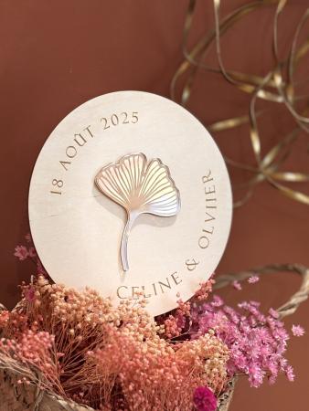 MARIAGE_COLLECTION GINKGO 2025_PORTE ALLIANCE_Cake topper_2