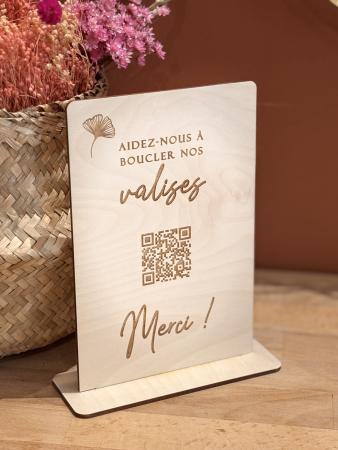 MARIAGE_COLLECTION GINKGO 2025_Pancarte QR CODE Urne_1