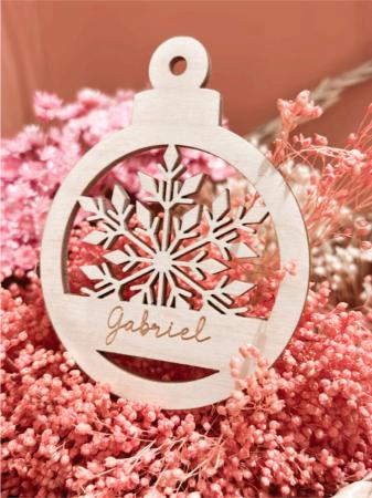 NOEL_Boule de Noël_Flocon_Gabriel_1
