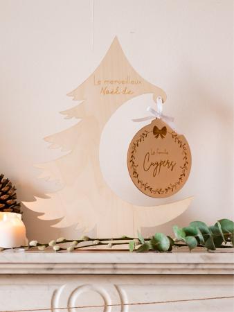 Noël_Sapin en bois_1